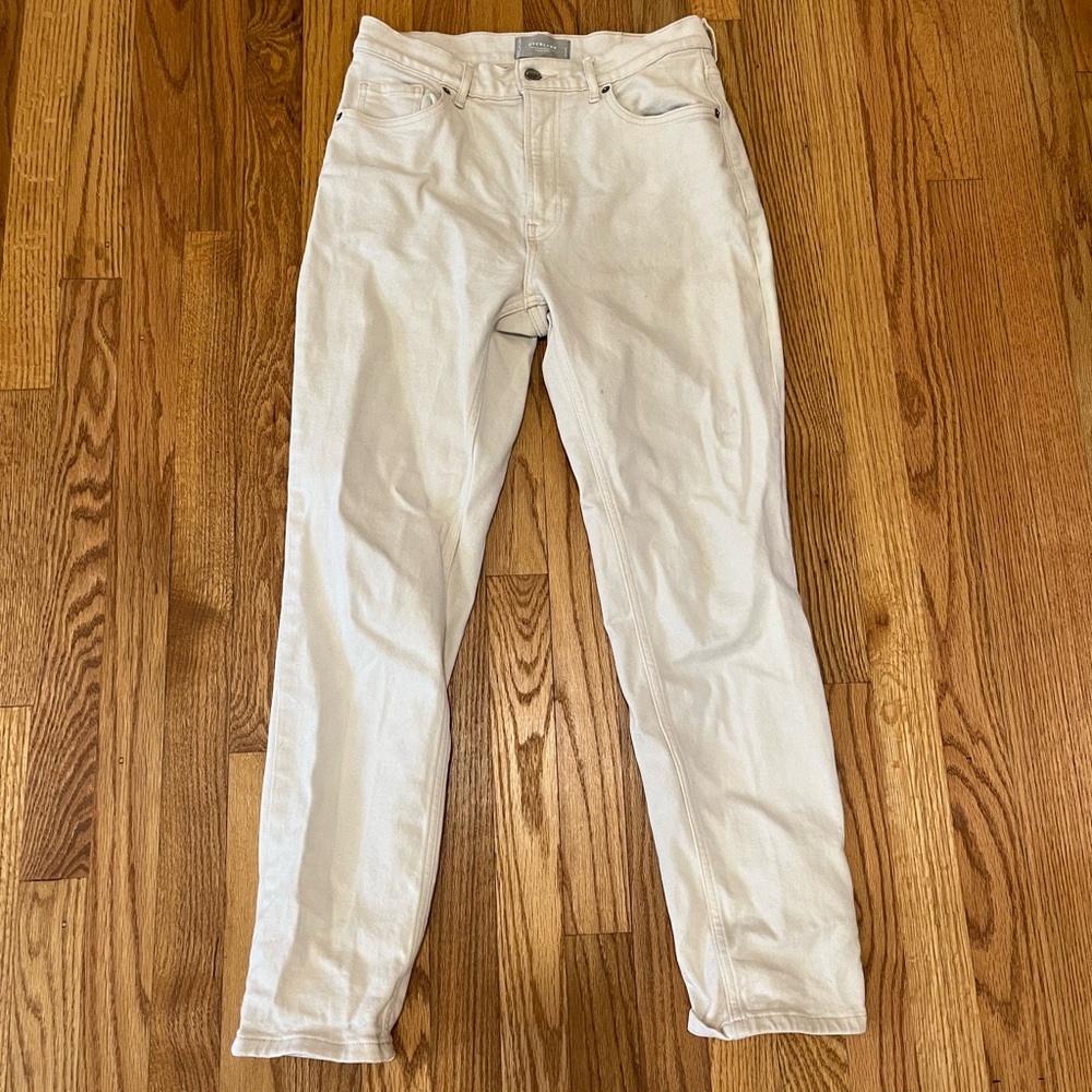 Everlane cheeky Jeans in bone